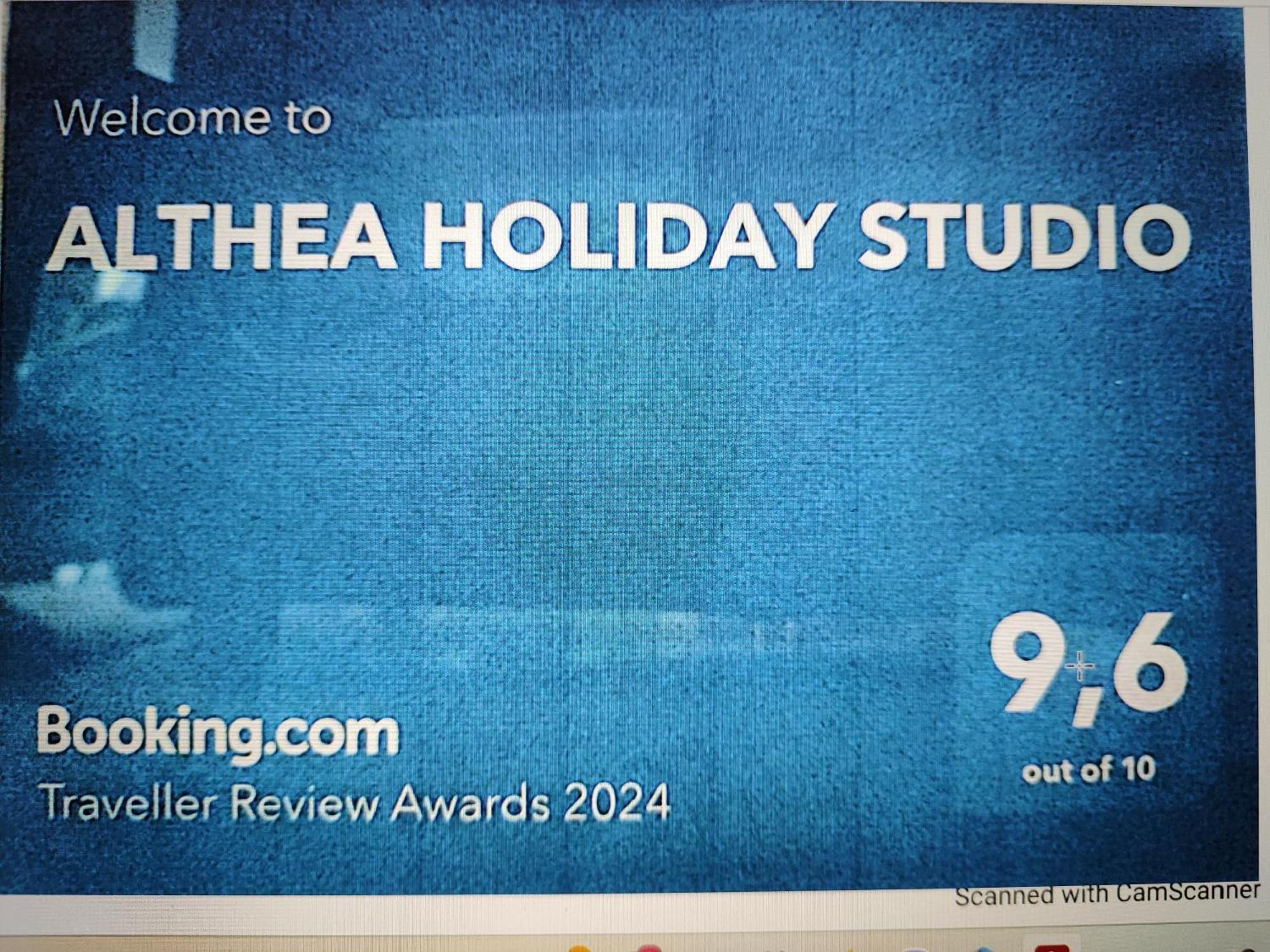 Althea Holiday Studio Agia Marina  Exterior foto